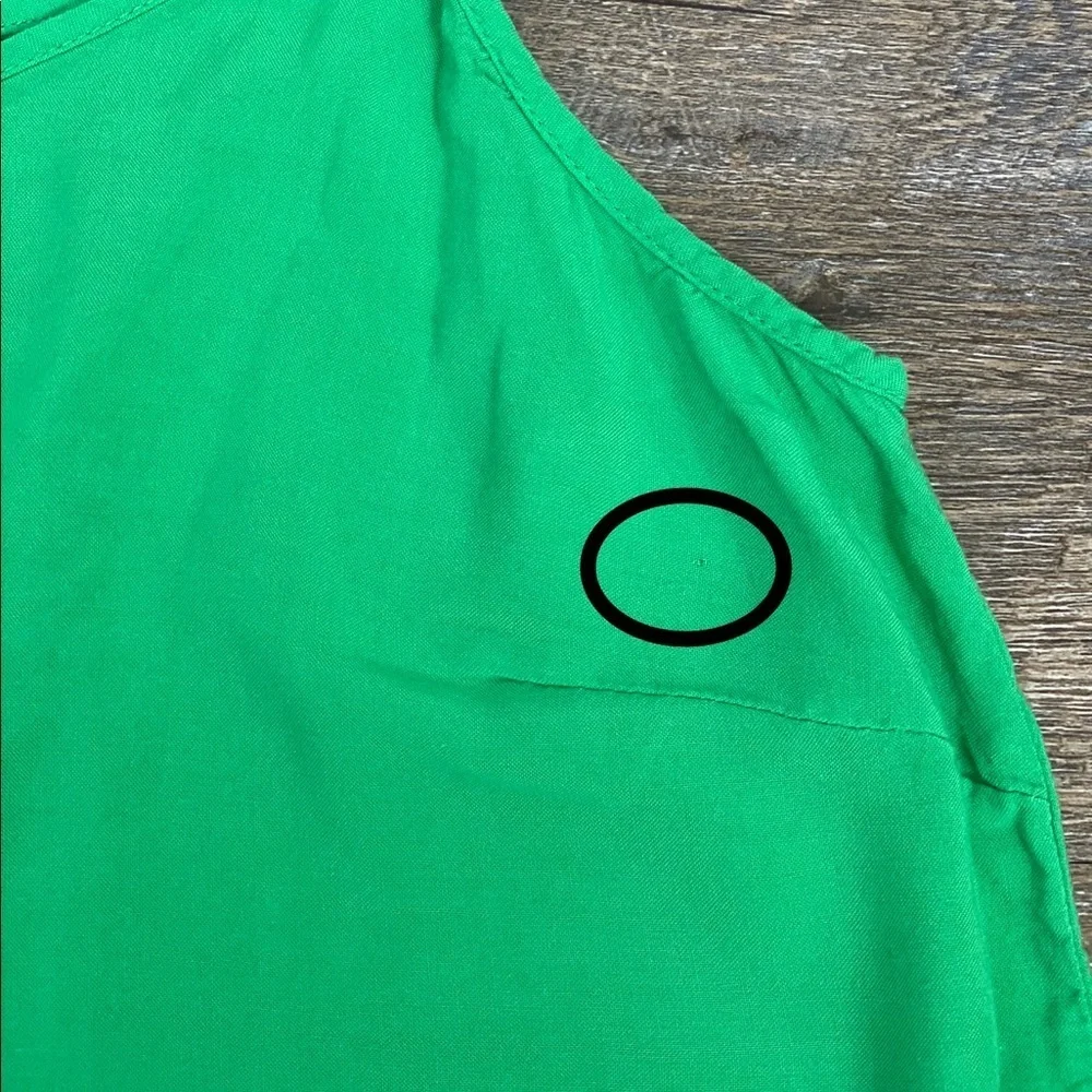 Chloe K Green Spaghetti Strap Crop Tank - Picture 9 of 9